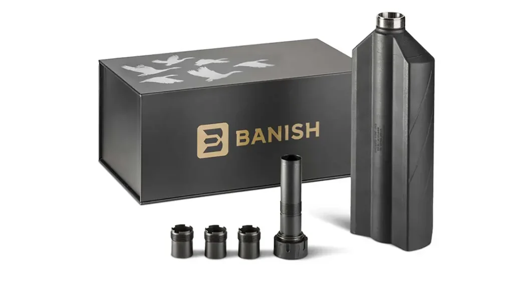 The BANISH 12 uses a special mount.