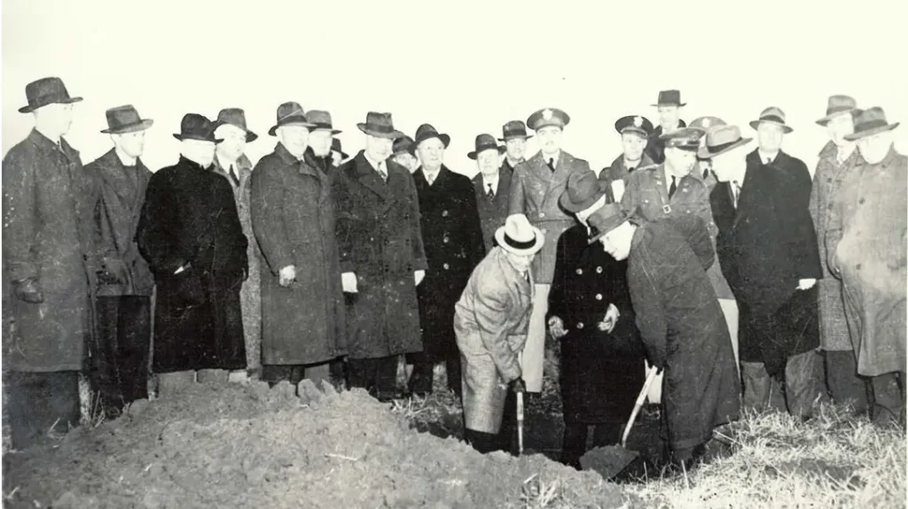 Lake City broke ground in 1940.