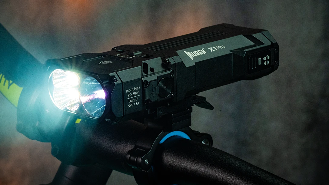 Bright lighting provides safety and security at night.