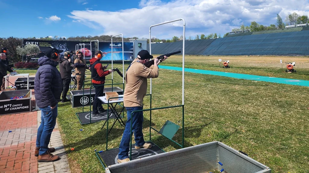 This was my first time shooting 5-stand clay, and it was a lot of fun. I would love to do this again.