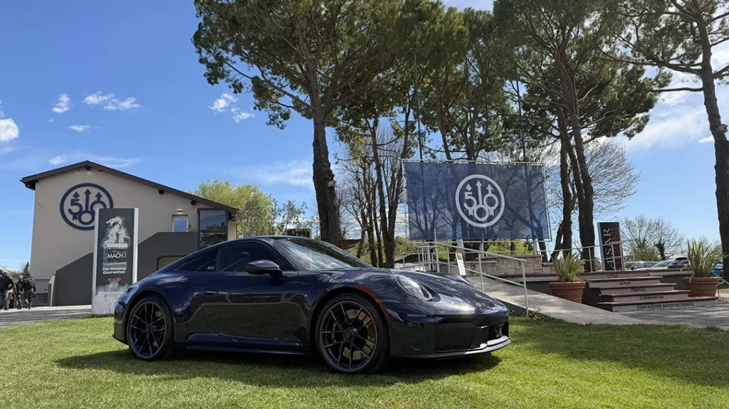 The Beretta 500 branding was present at every stage of the event, at every location.