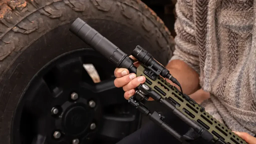 The Rugged SurgeX suppressor.